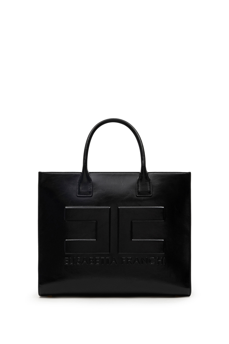 Shopper with shoulder strap - Bags | Elisabetta Franchi® Outlet