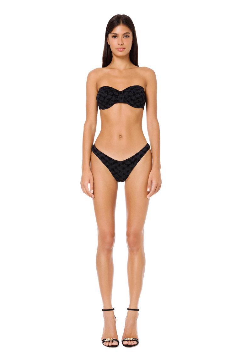 Bikini monogram Elisabetta Franchi - Beachwear | Elisabetta Franchi® Outlet
