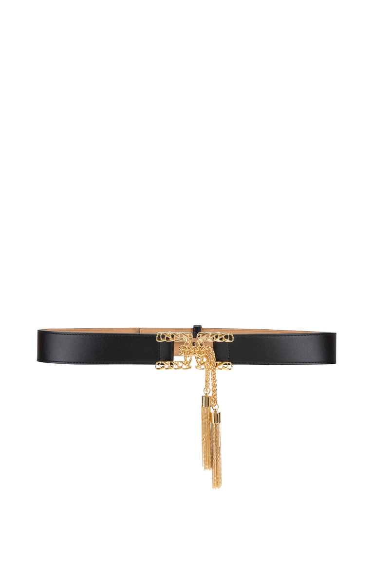 High-waisted h25 belt - Belts | Elisabetta Franchi® Outlet