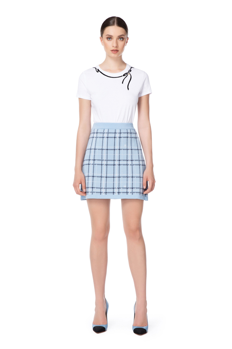 Short skirt - Skirts | Elisabetta Franchi® Outlet