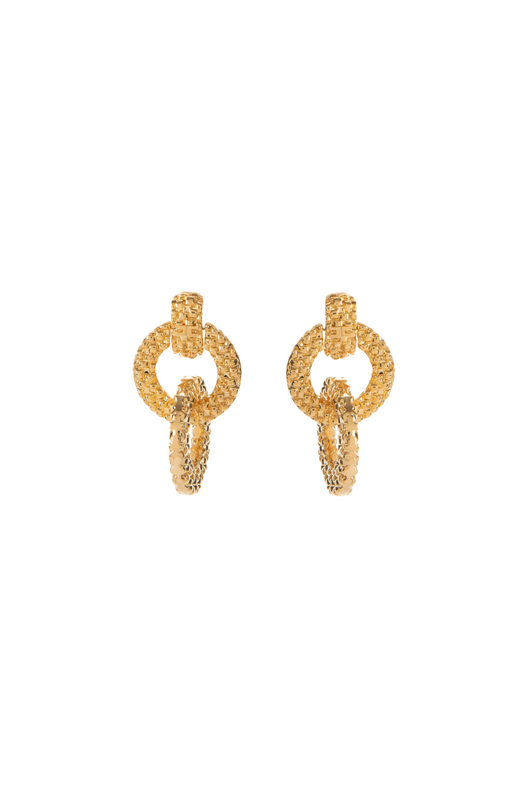 Boucles d'oreilles pendentifs à maillons - Bijoux | Elisabetta Franchi® Outlet