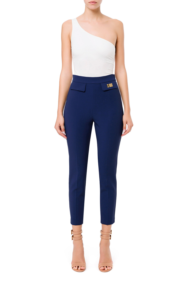 Skinny trousers - Skinny Trousers | Elisabetta Franchi® Outlet