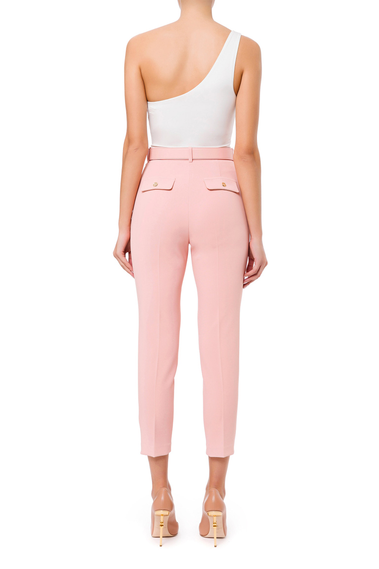 Cigarette trousers - Skinny Trousers | Elisabetta Franchi® Outlet