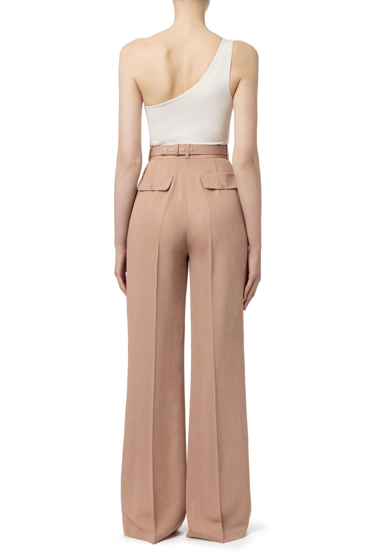 Trousers with darts - Clothing | Elisabetta Franchi® Outlet
