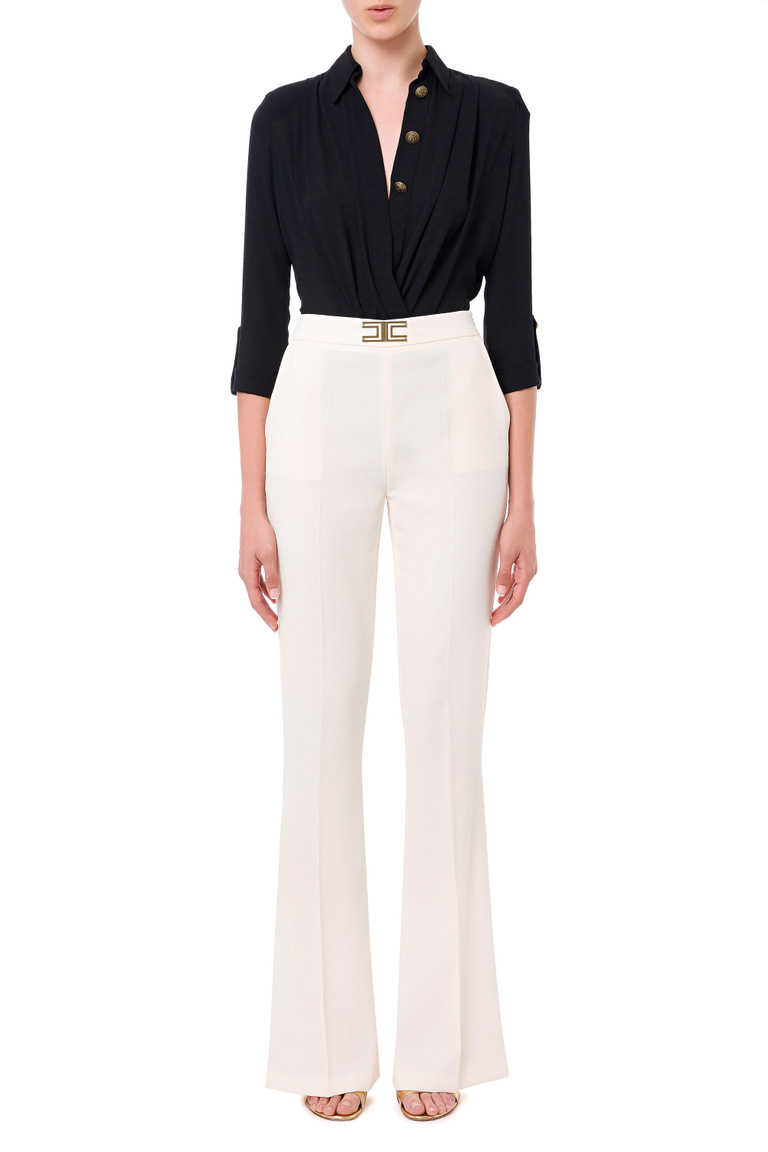 BELLOW TROUSERS - Tailored Trousers | Elisabetta Franchi® Outlet