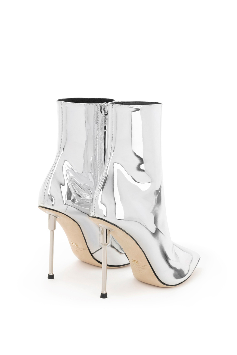 Reflective fabric ankle boots - Shoes | Elisabetta Franchi® Outlet