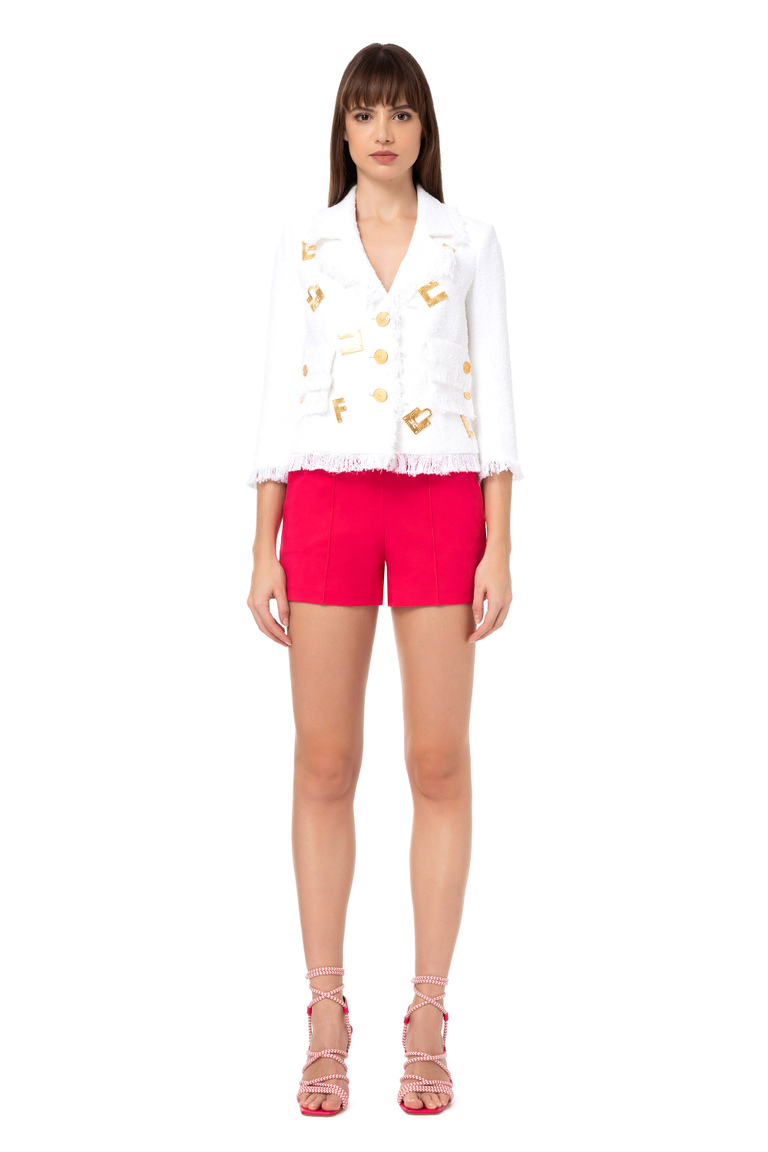 Shorts with pockets - Shorts | Elisabetta Franchi® Outlet