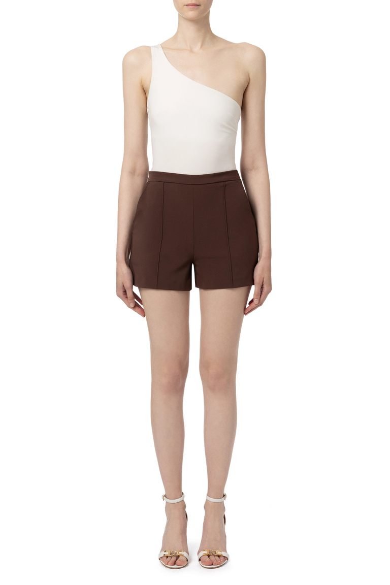 Shorts with pockets - Trousers | Elisabetta Franchi® Outlet