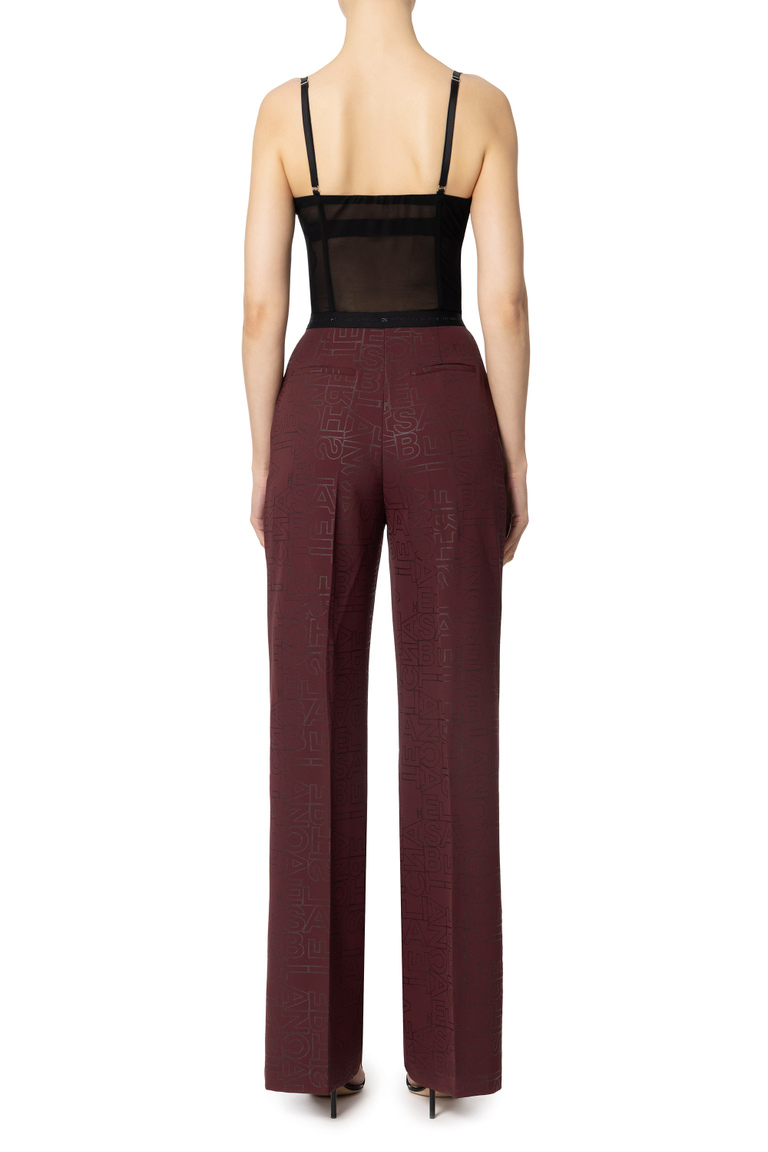 Tulle jumpsuit with bustier top - Jumpsuits | Elisabetta Franchi® Outlet