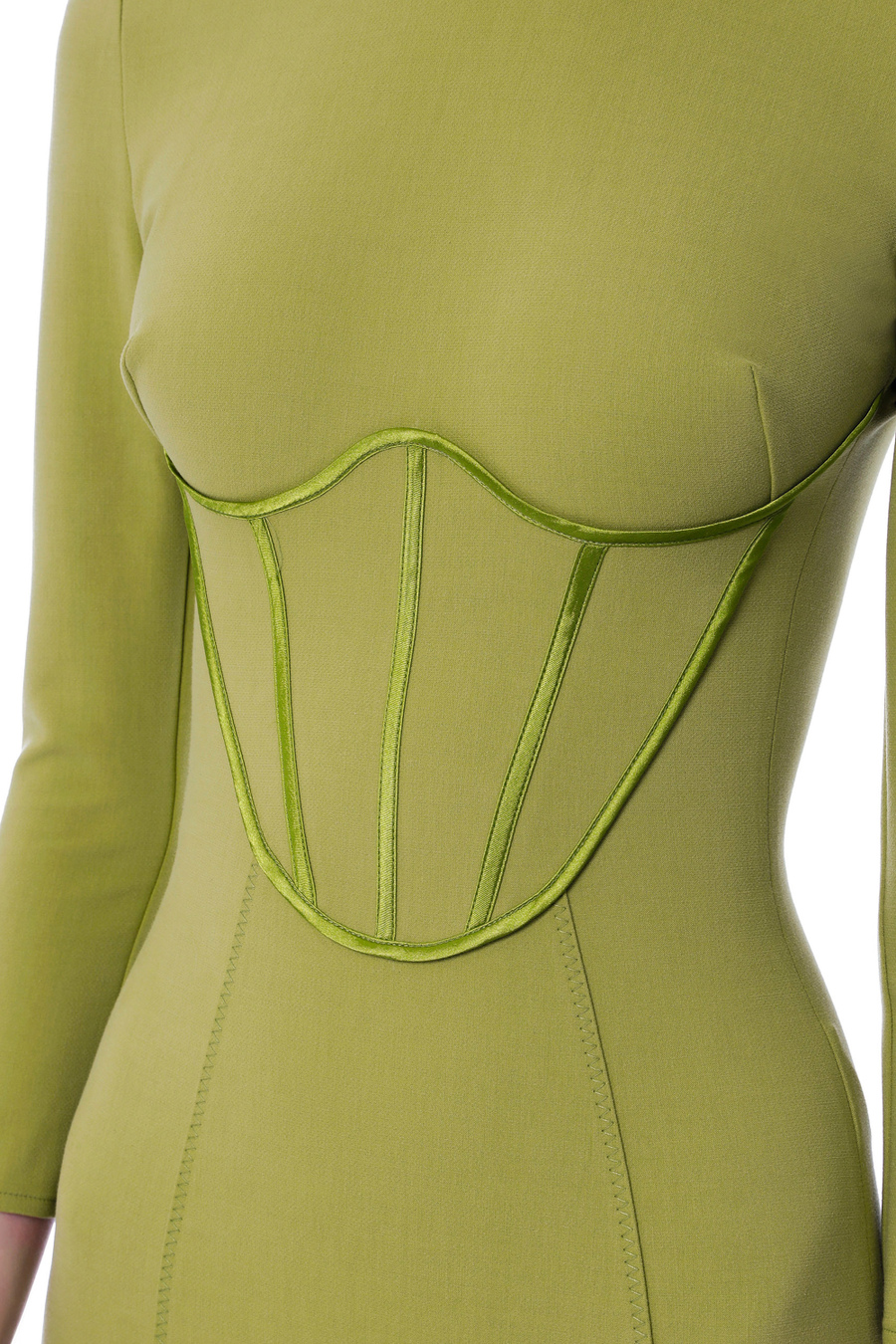 Robe fourreau bustier en viscose - Elisabetta Franchi® Outlet