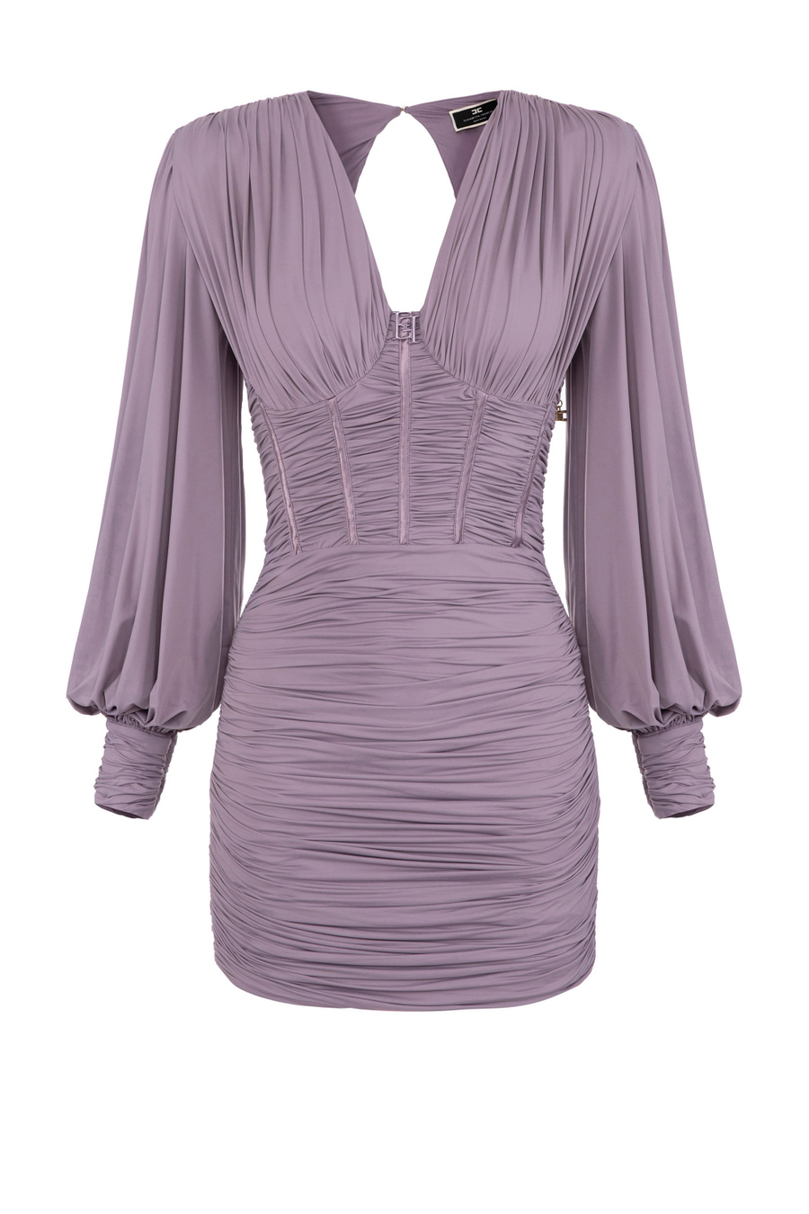 Miniabito bustier in jersey - Elisabetta Franchi® Outlet