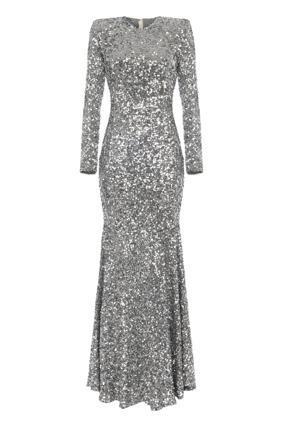 Red carpet dress in sequins - Elisabetta Franchi® Outlet