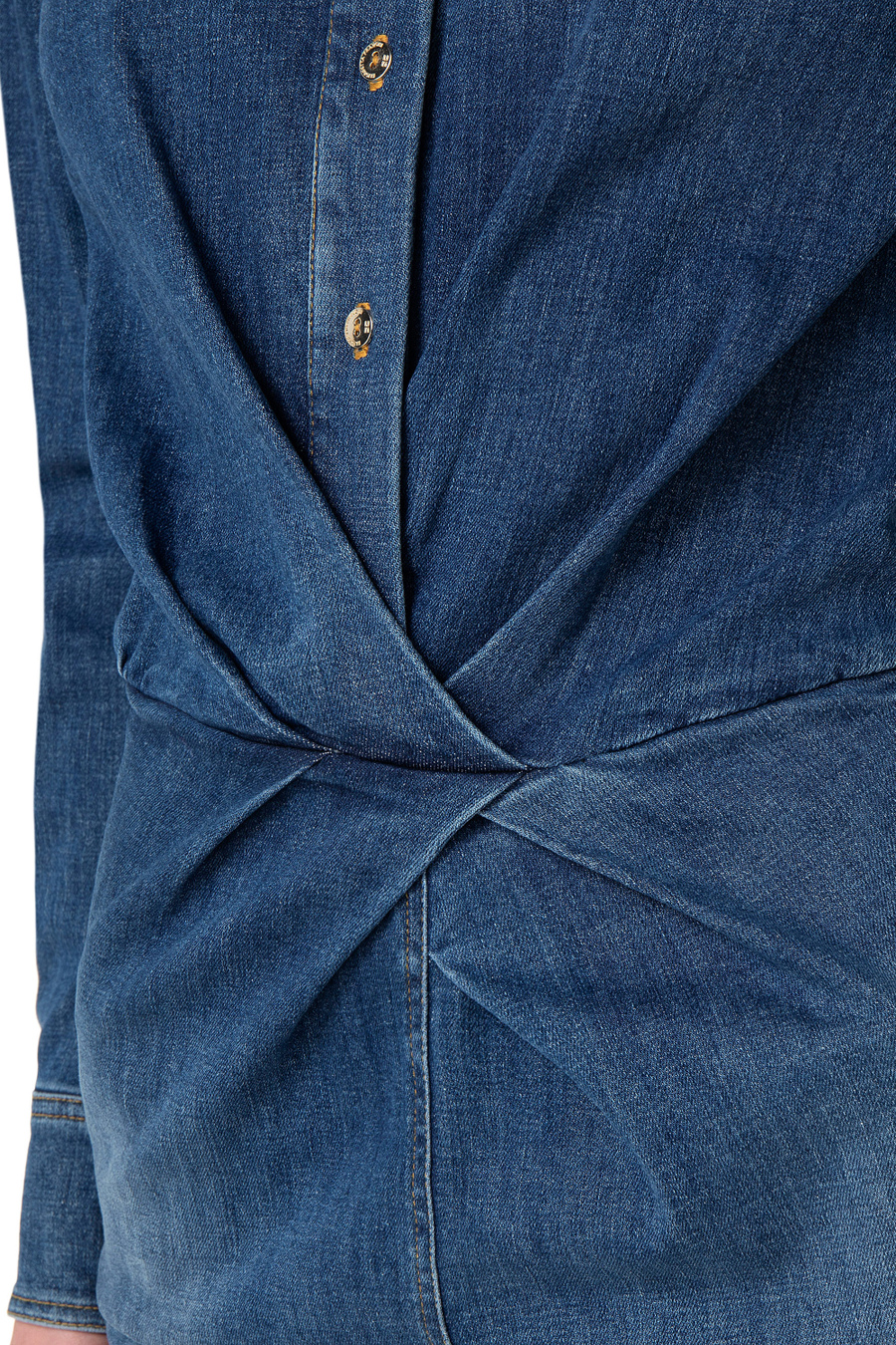 Mini-robe en jean - Elisabetta Franchi® Outlet