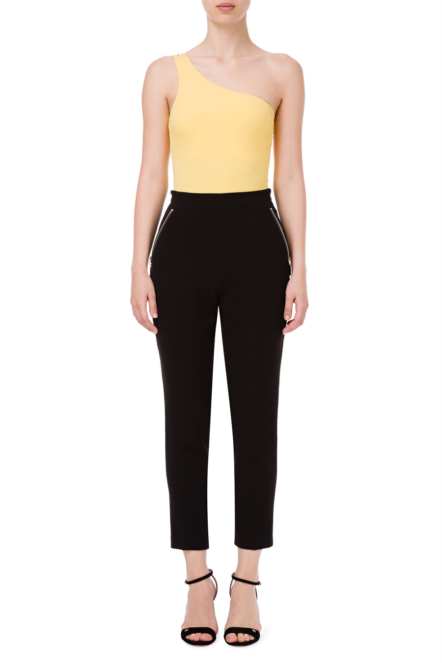 One-shoulder bodysuit - Elisabetta Franchi® Outlet