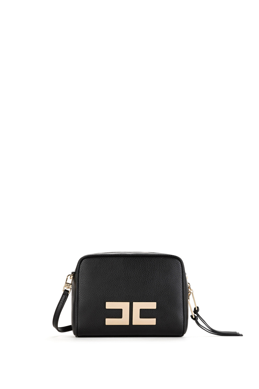 Micro bag with logo - Elisabetta Franchi® Outlet