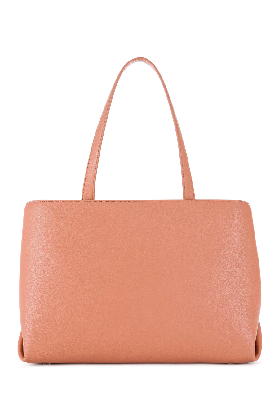 Shopper with logo and long handle - Elisabetta Franchi® Outlet