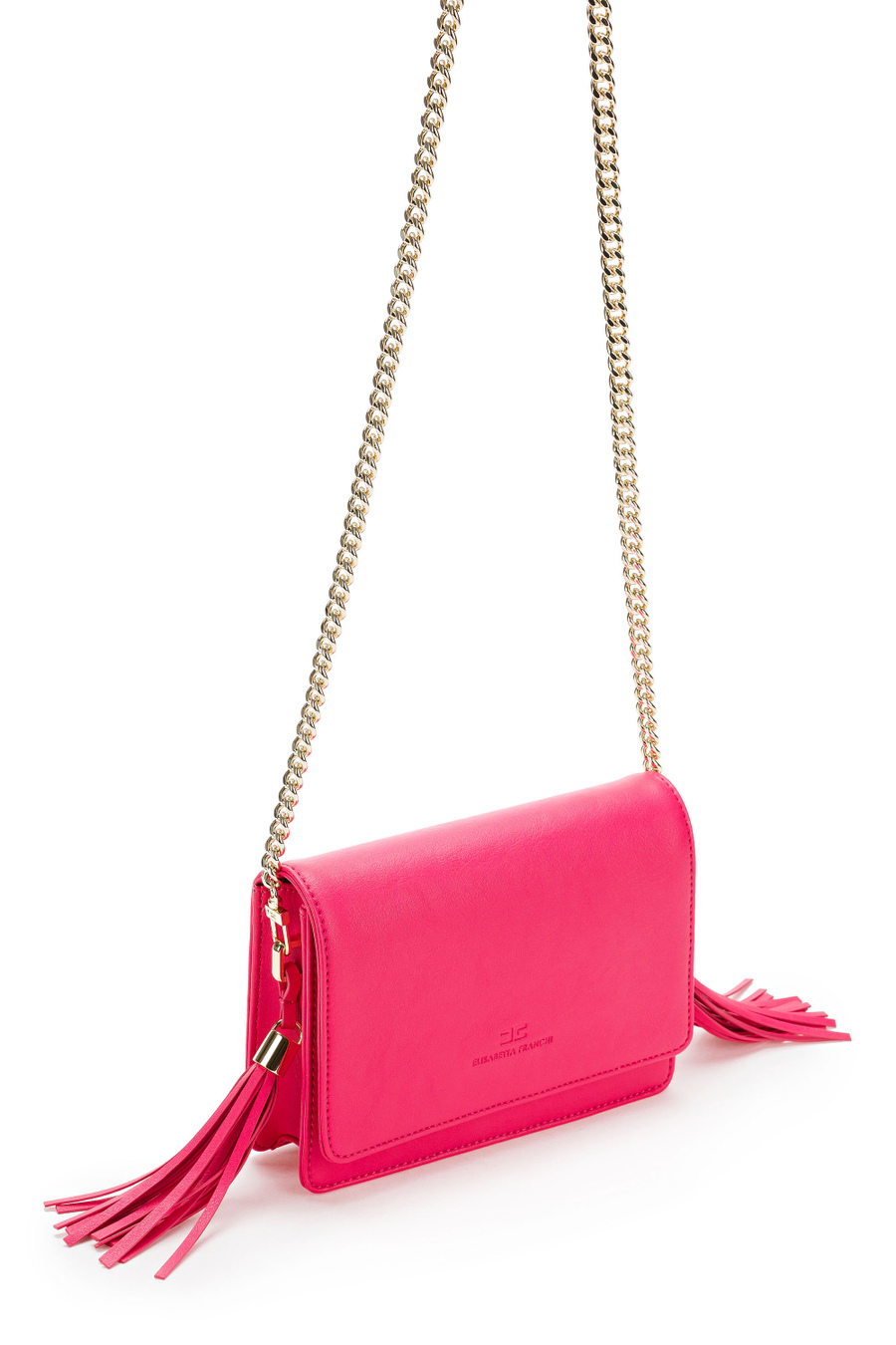 Micro bag with logo - Elisabetta Franchi® Outlet