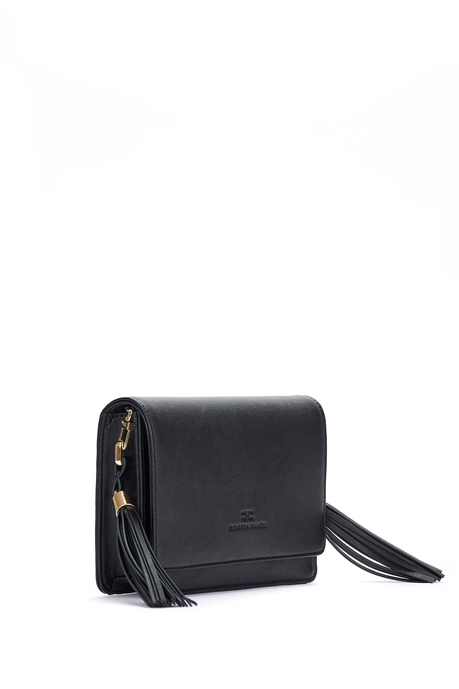 Bolso con aplicación de logotipo - Elisabetta Franchi® Outlet