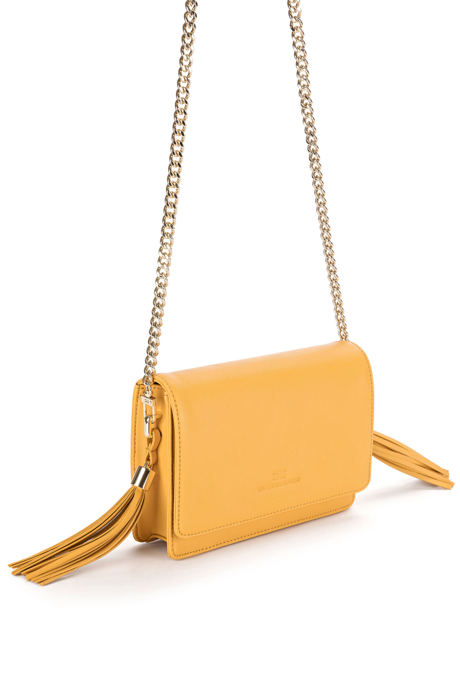 Bag with tassels - Elisabetta Franchi® Outlet