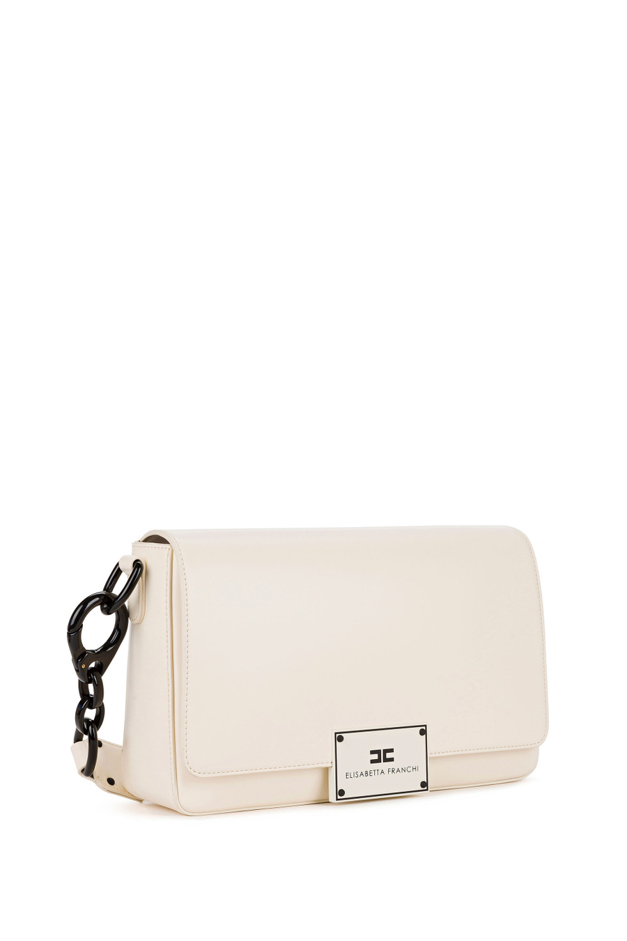 Bag with double shoulder strap - Elisabetta Franchi® Outlet