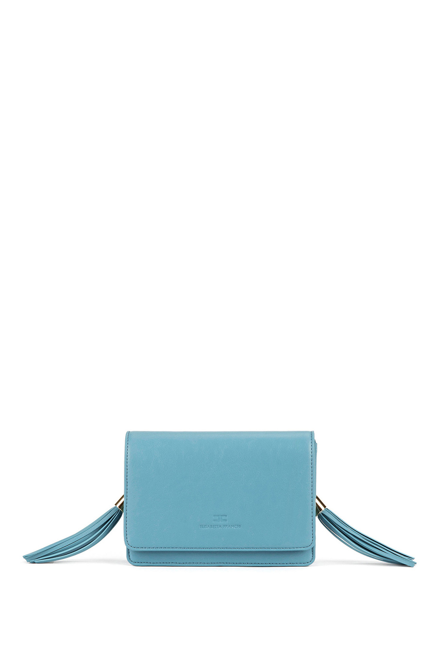 Micro bag with logo - Elisabetta Franchi® Outlet