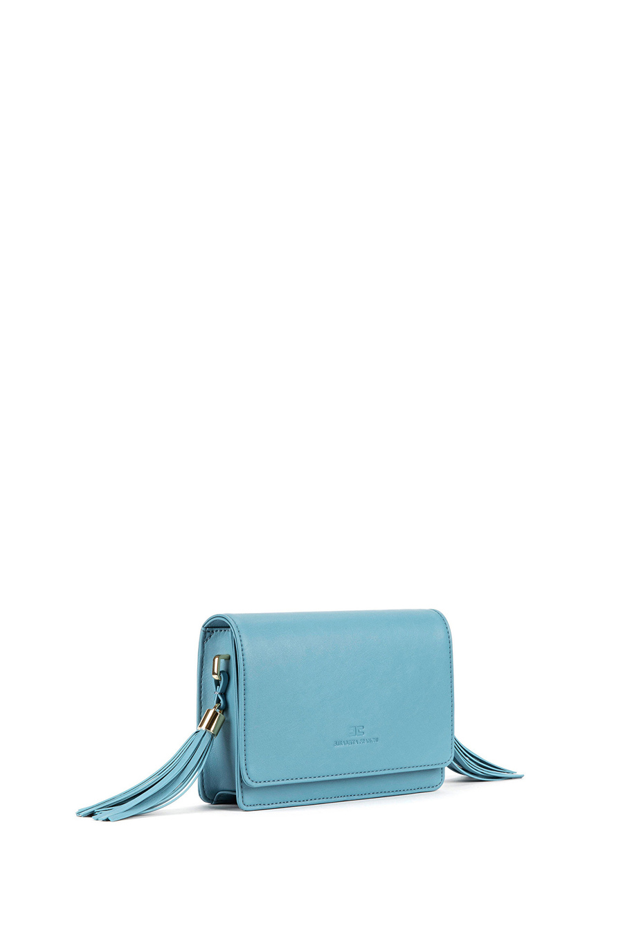 Micro bag with logo - Elisabetta Franchi® Outlet