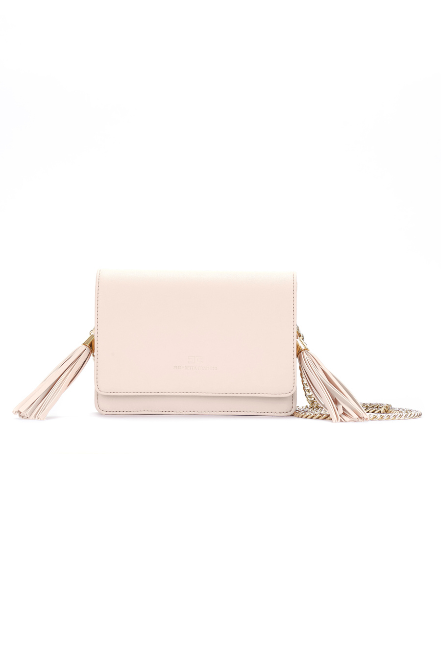 Micro bag with logo - Elisabetta Franchi® Outlet