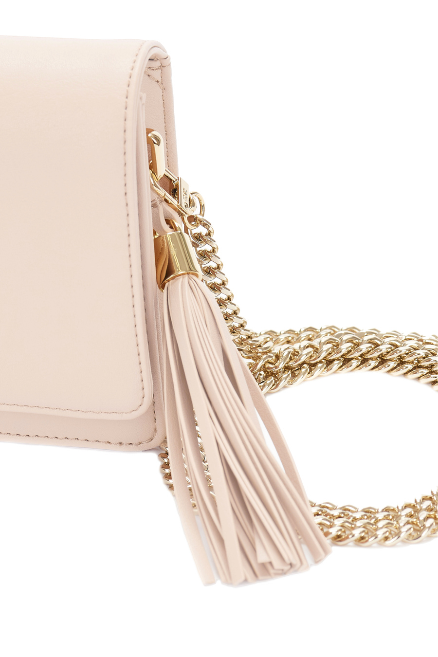 Micro bag with logo - Elisabetta Franchi® Outlet