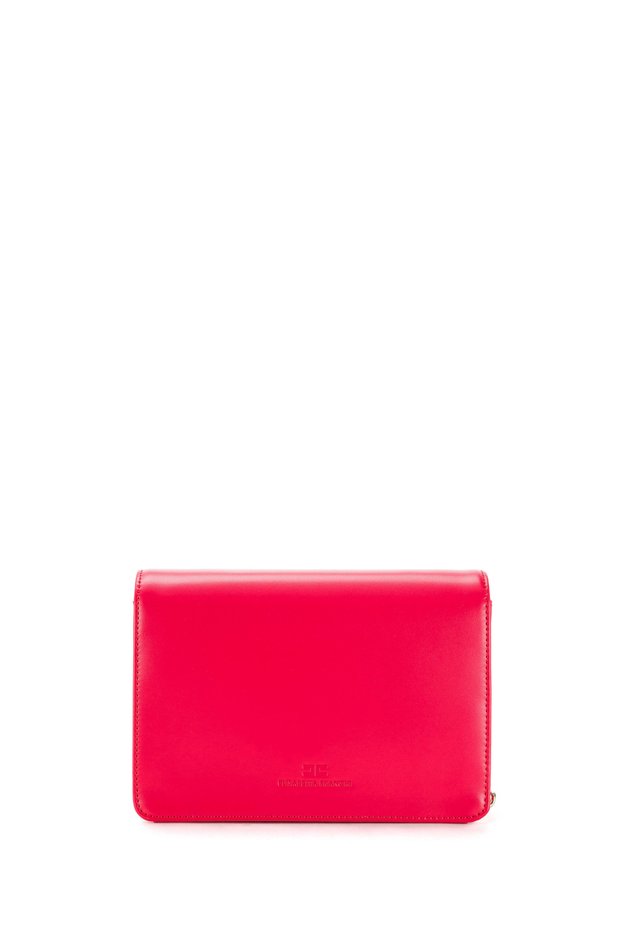Shoulder bag with logo - Elisabetta Franchi® Outlet
