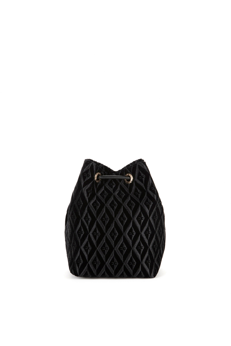 Velvet bucket bag - Elisabetta Franchi® Outlet