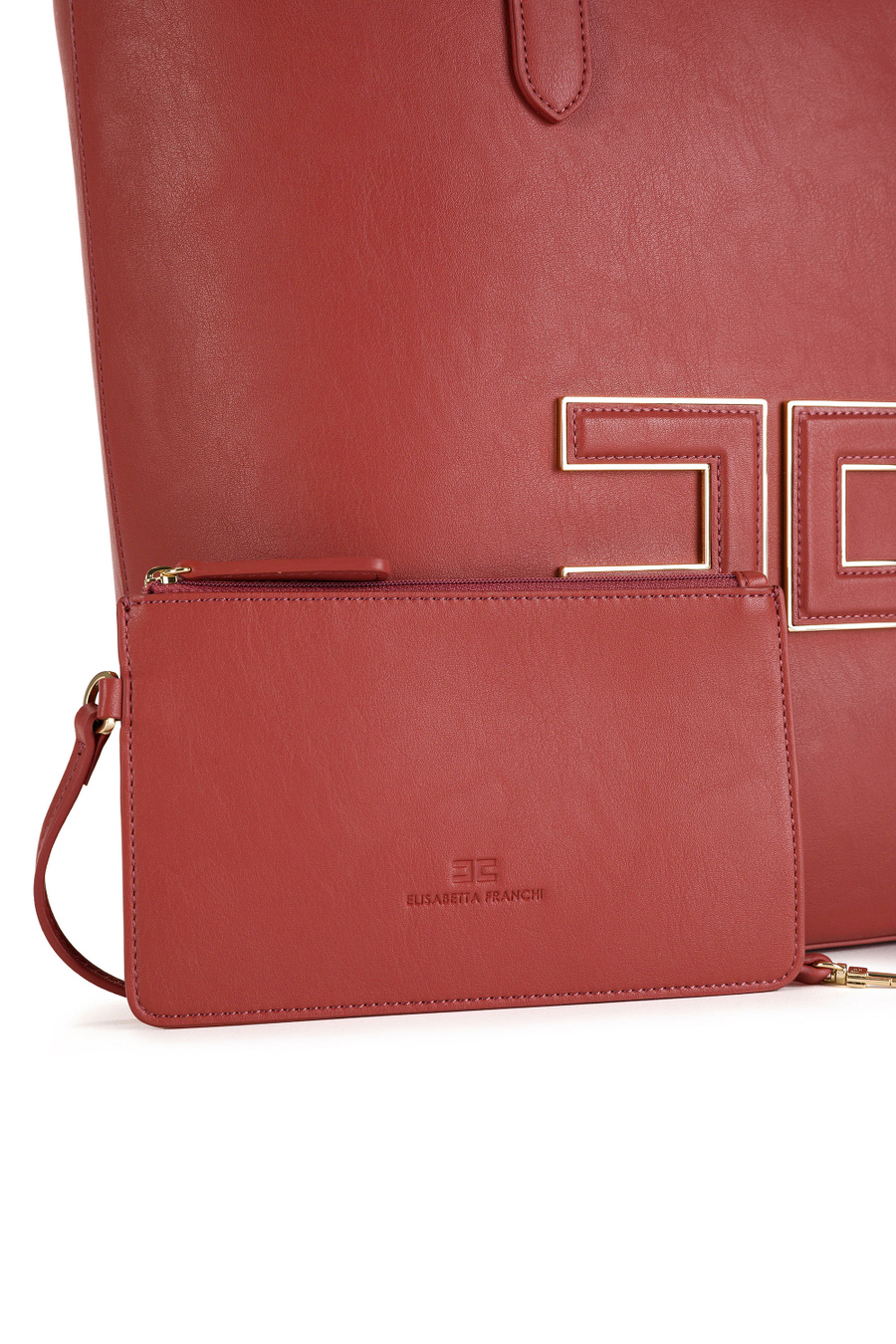 Bag with handles - Elisabetta Franchi® Outlet