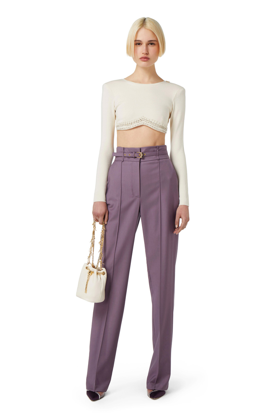 Mini secchiello con tracolla - Elisabetta Franchi® Outlet