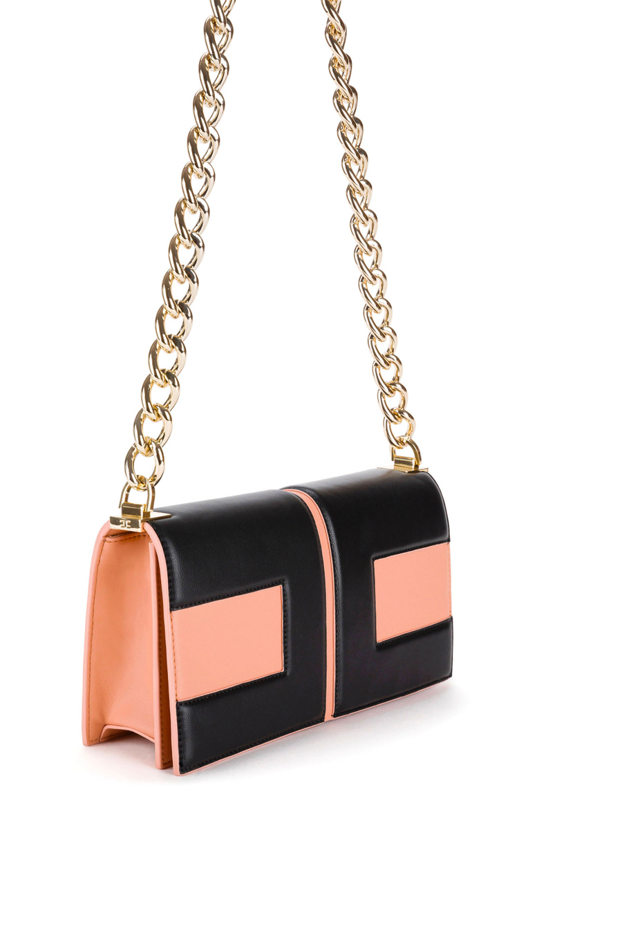 Micro bag with logo - Elisabetta Franchi® Outlet