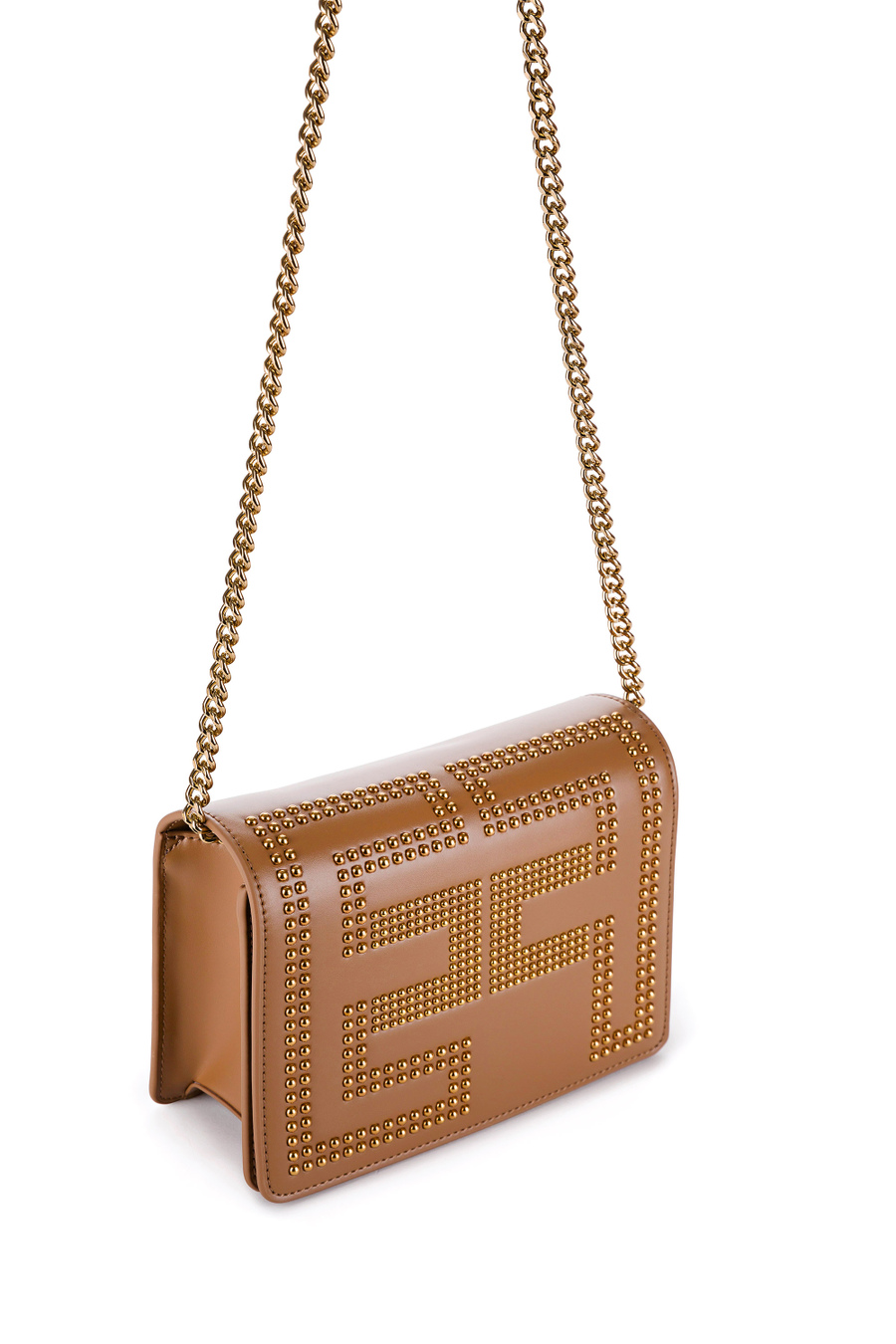 Micro bag with logo - Elisabetta Franchi® Outlet
