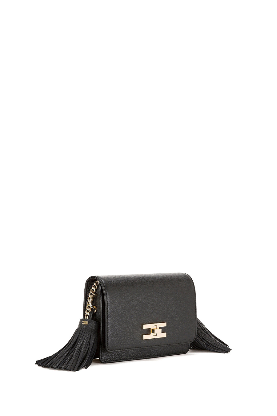 Borsa Tracolla Con Nappe - Elisabetta Franchi® Outlet