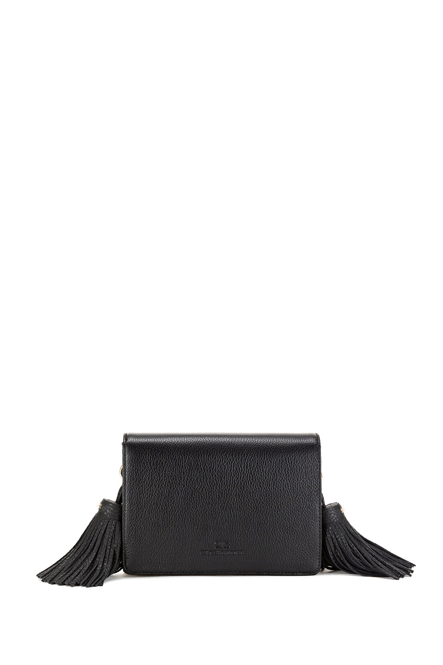 Borsa Tracolla Con Nappe - Elisabetta Franchi® Outlet