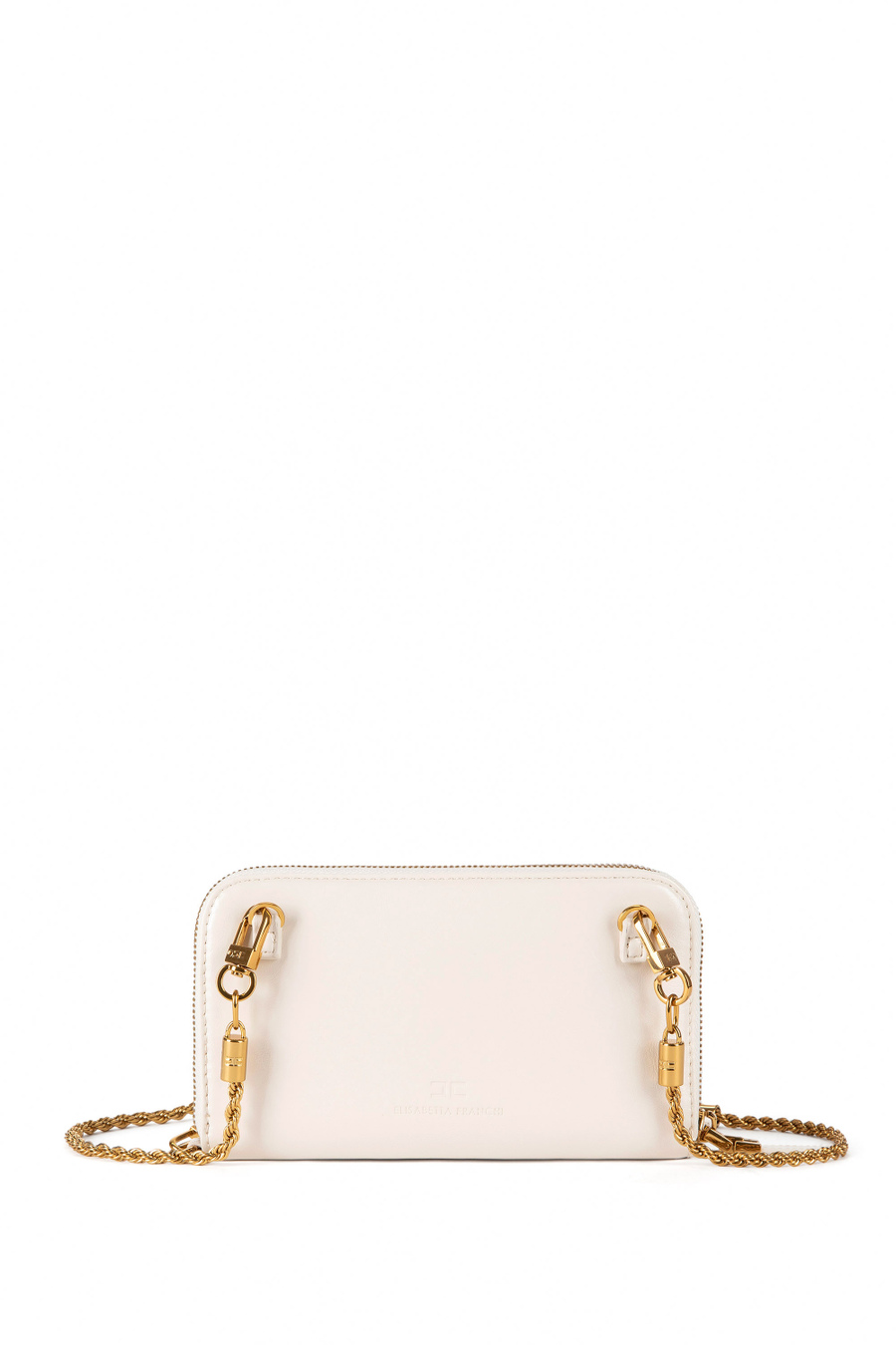 Deep Night wallet with shoulder strap - Elisabetta Franchi® Outlet