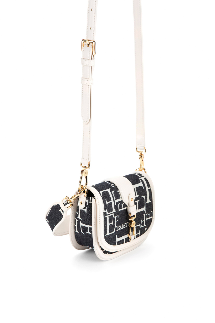 Mini Lettering Shoulder Bag - Elisabetta Franchi® Outlet
