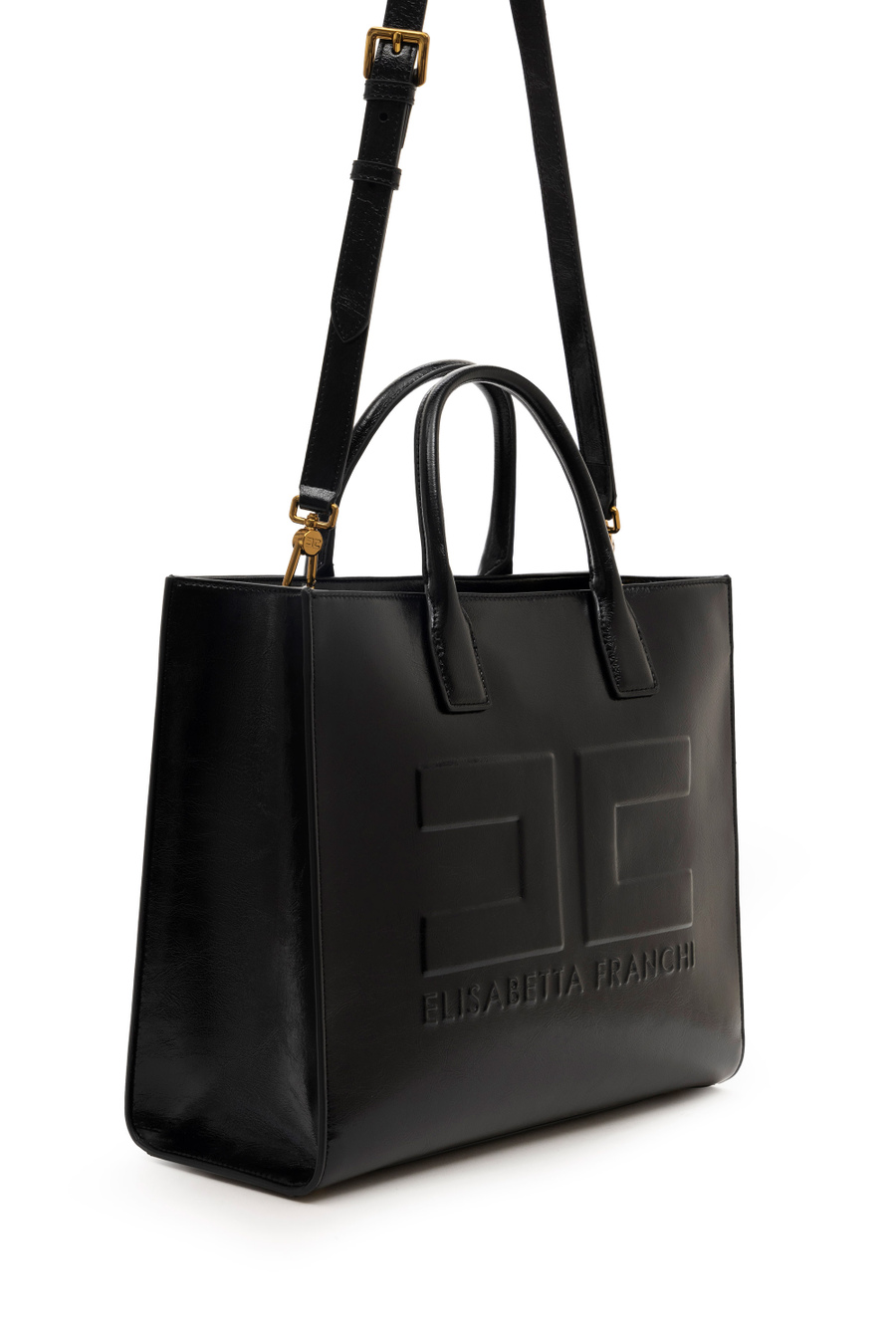 Shopper con tracolla - Elisabetta Franchi® Outlet