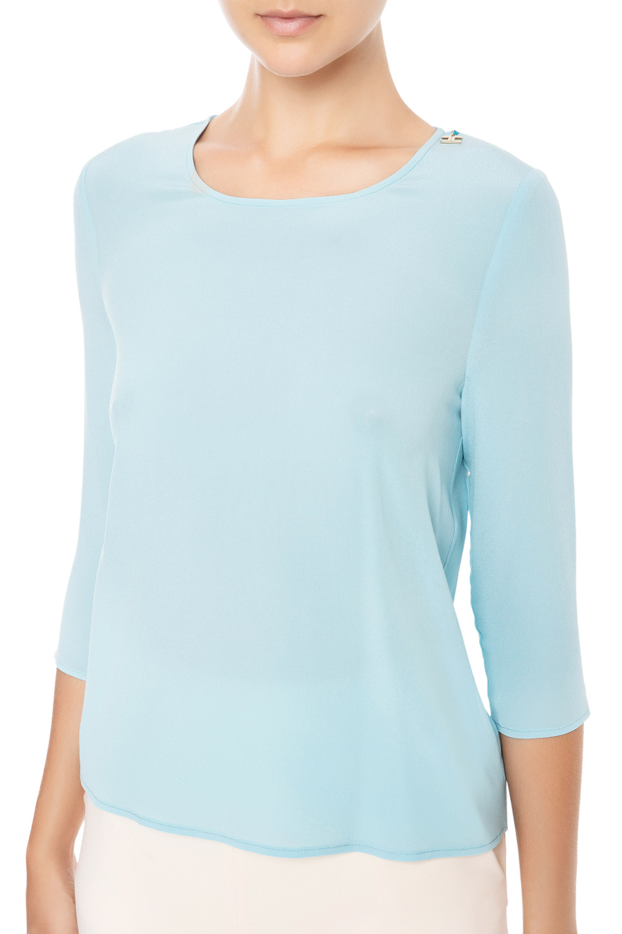 Camicia in Crêpe - Elisabetta Franchi® Outlet