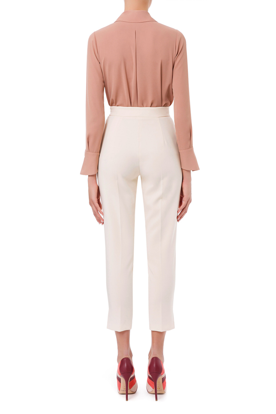 Georgette blouse - Elisabetta Franchi® Outlet