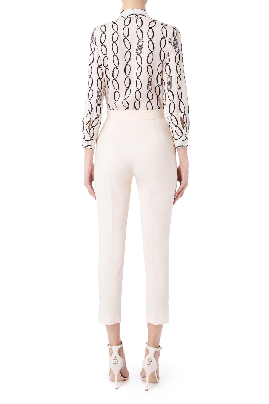 Body camicia maniche 3/4 - Elisabetta Franchi® Outlet