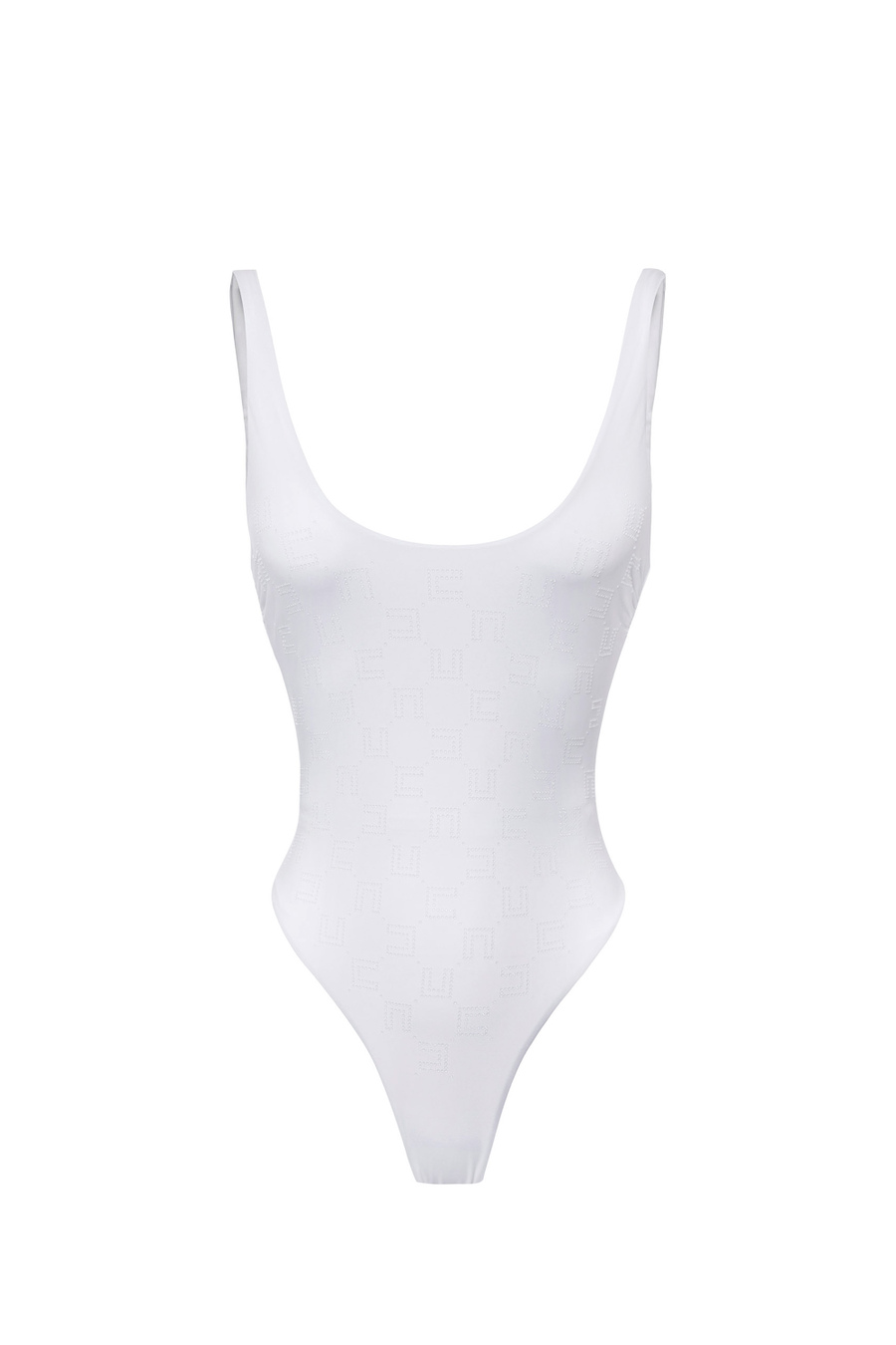 Costume intero in lycra con strass - Elisabetta Franchi® Outlet