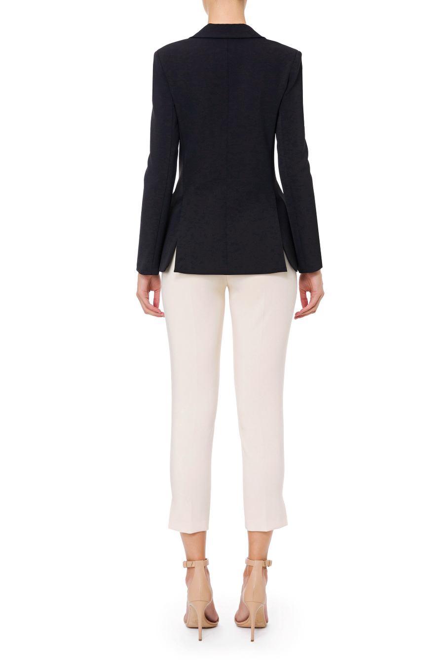 Elisabetta Franchi jacket with light gold buttons - Elisabetta Franchi® Outlet
