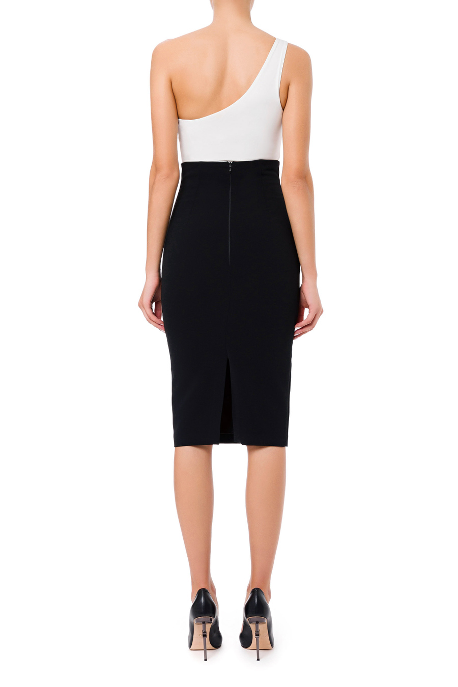 Jupe longue avec logo - Elisabetta Franchi® Outlet