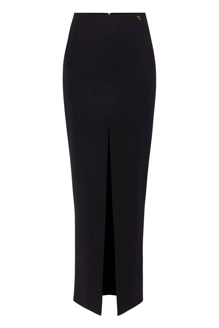Gonna lunga in crêpe fluido - Elisabetta Franchi® Outlet