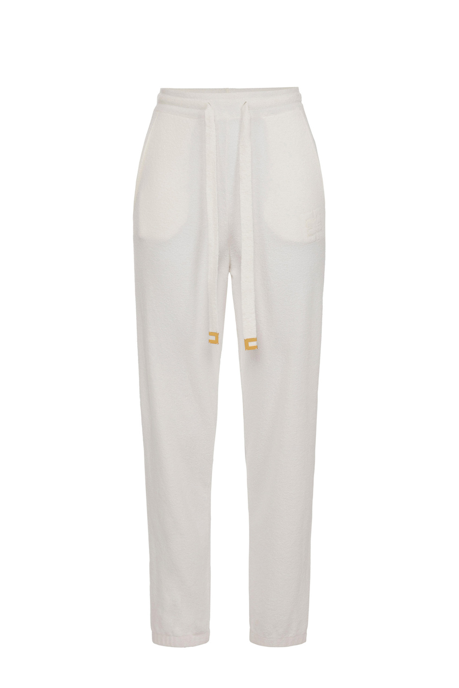 Cotton jogger trousers - Elisabetta Franchi® Outlet
