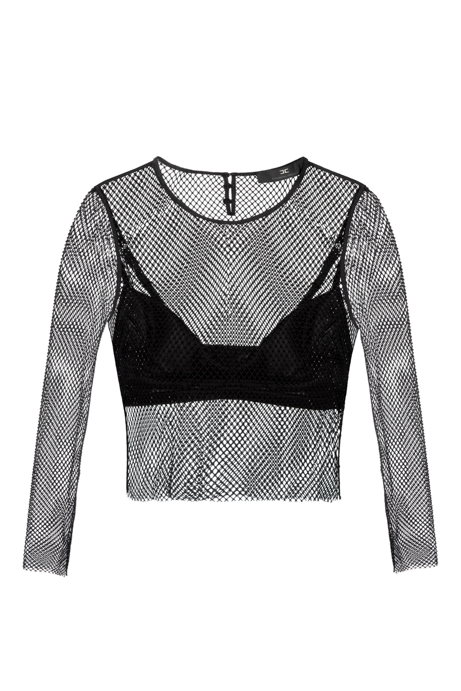 Pull crop en filet - Elisabetta Franchi® Outlet