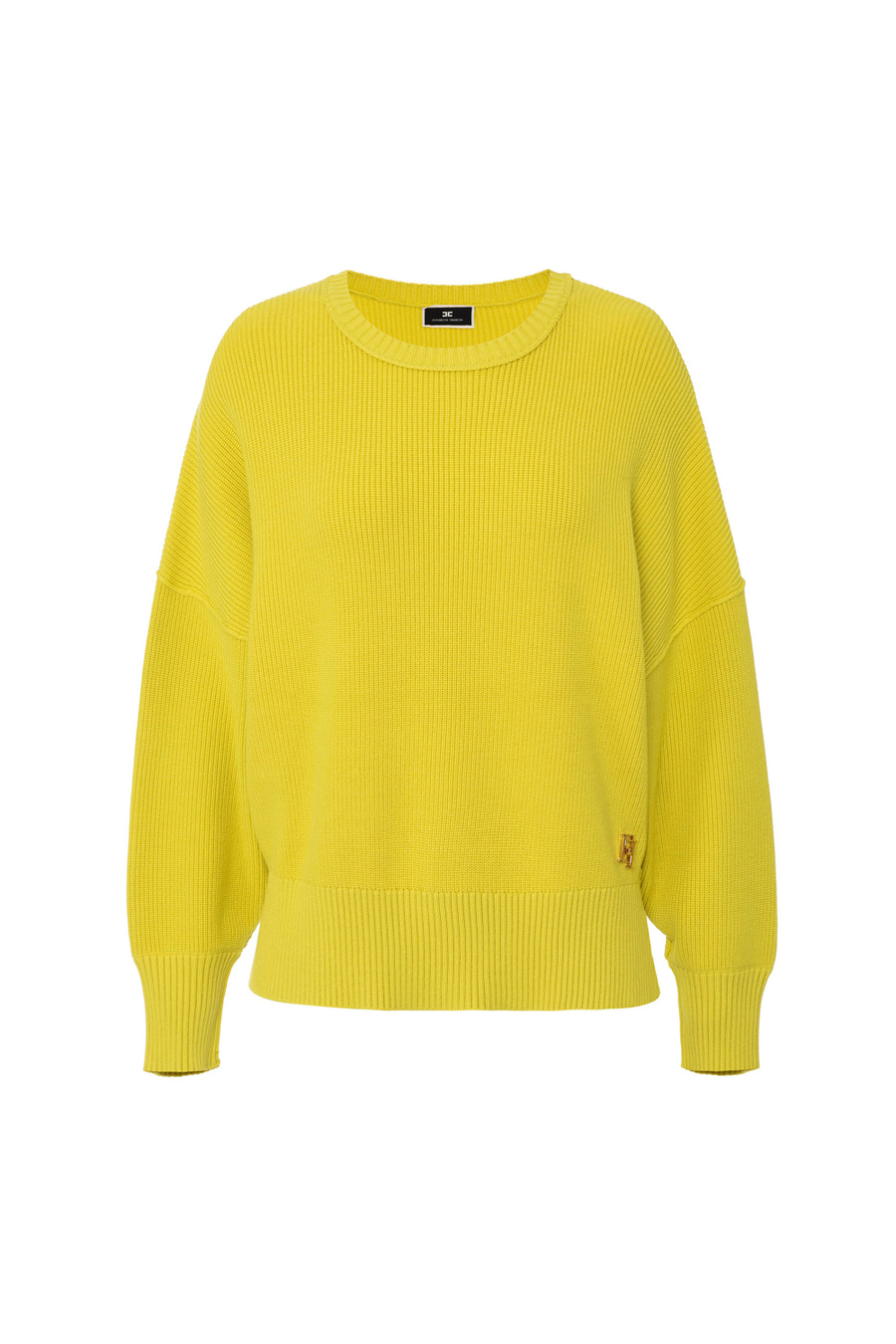 Viscose pullover with batwing sleeves - Elisabetta Franchi® Outlet