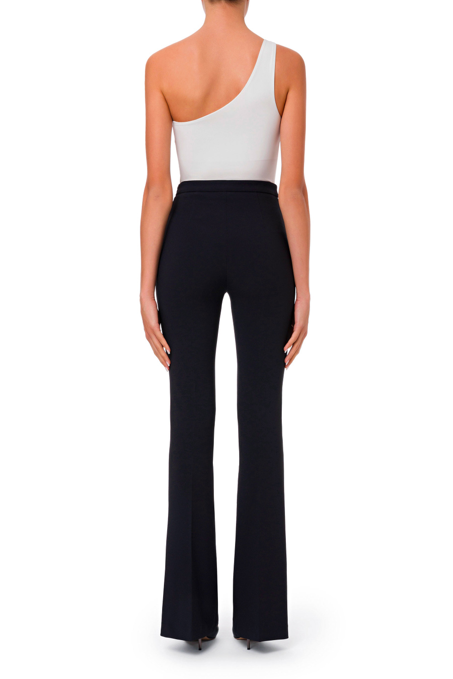 Zigarettenhose aus Lurex - Elisabetta Franchi® Outlet